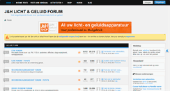 Desktop Screenshot of forum.licht-geluid.nl